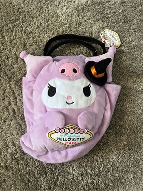 Rare Hello Kitty Cafe Las Vegas Kuromi Witch Halloween Candy Bag Purse NWT